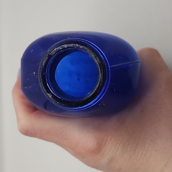 Vintage Large Genuine Phillips Milk of Magnesia Cobalt Blue Bottle 7" - Picture 5 of 8